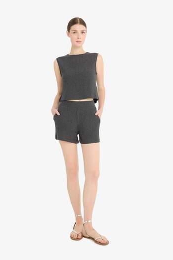 DeFacto Regular Fit Wrap Shorts F4441Ax25Sm