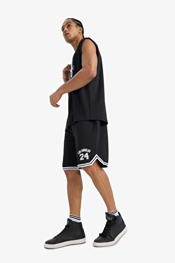 DeFacto Defactofit Standard Fit Sportsman Short Leg Heavy Fabric Shorts A1694Ax24Sm