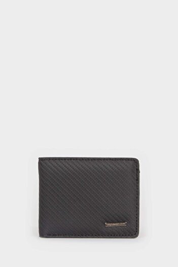 DeFacto Men's Faux Leather Wallet F3037Axns