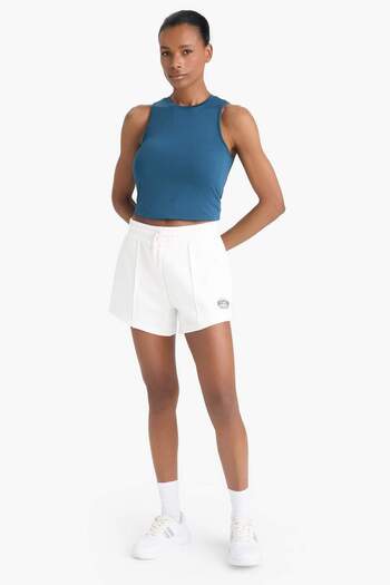 DeFacto Defactofit Flexible Waisted White Sports Shorts F3266Ax25Sm