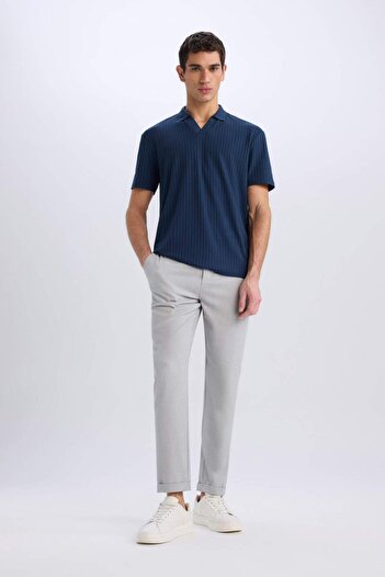 DeFacto Jogger Zippered Leg Summer Fabric Trousers E4779Ax25Sm