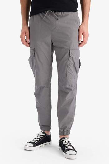 DeFacto %100 Pamuk Regular Kargo Cepli Yazlık Jogger Paraşüt Pantolon E2181AX25SM