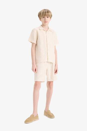 DeFacto Boy's Elastic Waist Shorts E5825A825Hs