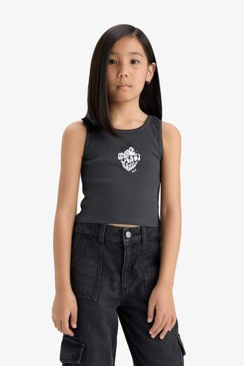 DeFacto Kız Çocuk Disney Mickey & Minnie Bisiklet Yaka Atlet E6519A825HS