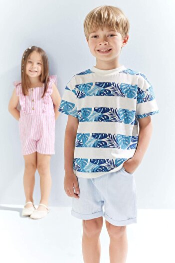 DeFacto Baby Boy Elastic Waist Shorts C3420A525Sm
