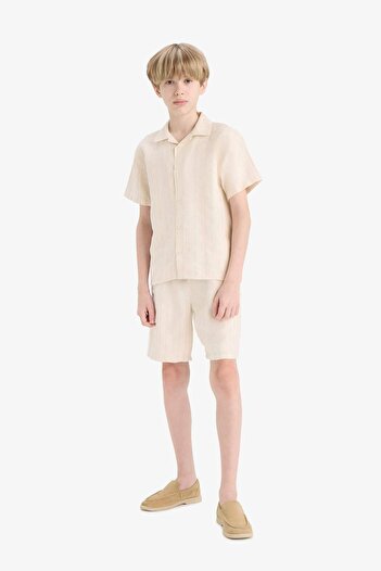 DeFacto Boy's Elastic Waist Shorts E5825A825Hs