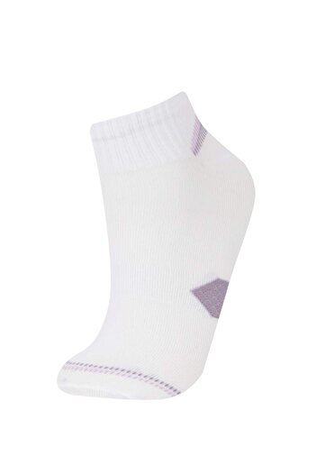 DeFacto Women's 2-Pack Cotton Short Sports Socks E2092Axns