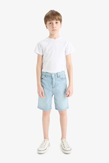 DeFacto Erkek Çocuk Jean Şort D7899A825SM