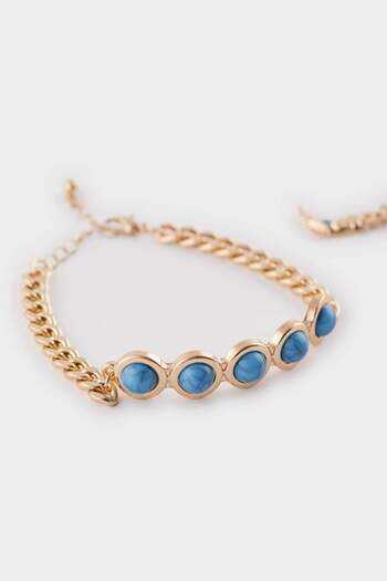 DeFacto Women's Blue Stone 2-Piece Bracelet E4520Axns