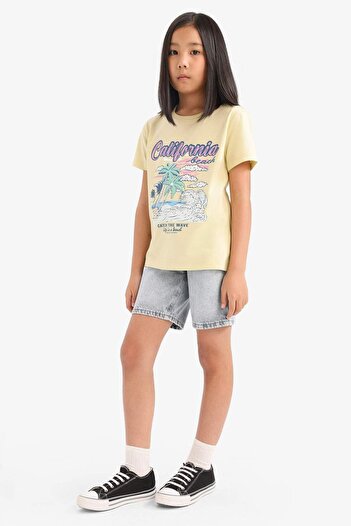 DeFacto Girl's Jean Shorts E6490A825Sm