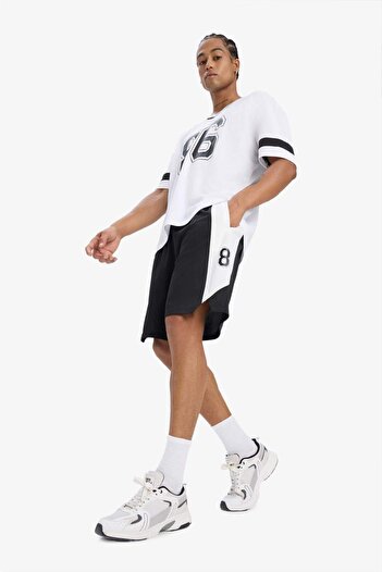 DeFacto Defactofit Quick Dry Standard Fit Sportsman Short Leg Shorts E4127Ax25Sm