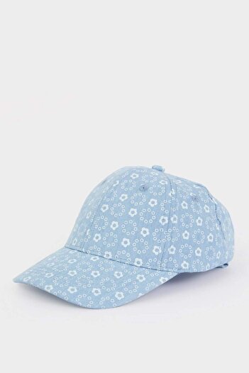 DeFacto Baby Girl Printed Cotton Cap Hat D8387A525Sm