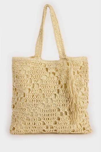 DeFacto Women's Straw Shoulder Bag E1411Axns