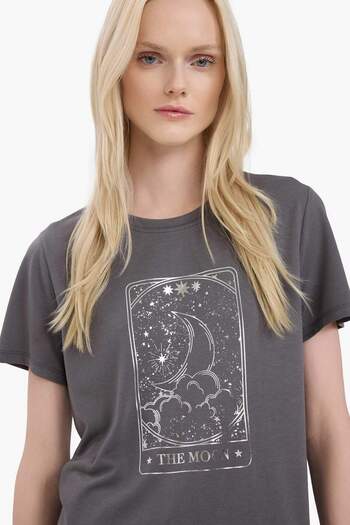 DeFacto Regular Fit Crew Neck Printed Short Sleeve T-Shirt E5145Ax25Sm