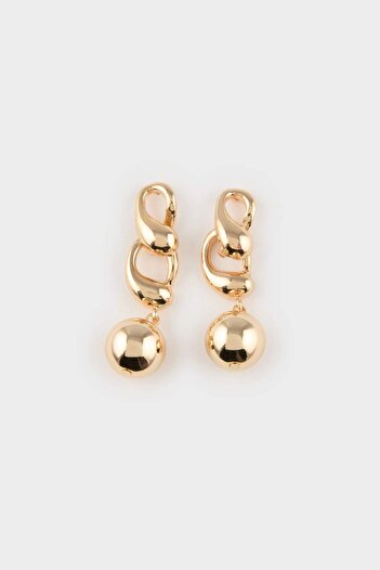 DeFacto Women's Gold Earring E9070Axns Model Shoes