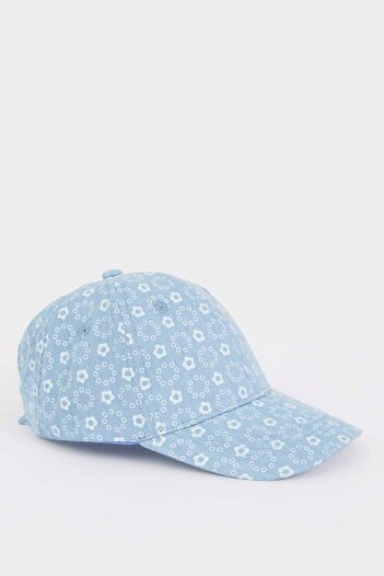 DeFacto Baby Girl Printed Cotton Cap Hat D8387A525Sm