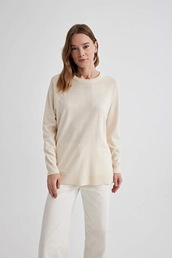 DeFacto Relax Fit Knitwear Sweater B7866Axns
