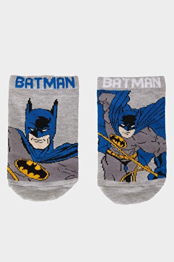 DeFacto 2-teilige Baumwollsocken für Jungen mit Batman-Motiv E5226A8NS