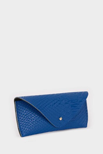 DeFacto Women's Snakeskin Pattern Sunglasses Case E6580Axns