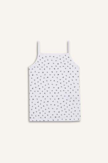 DeFacto Girl's Heart Patterned 2-Piece Undershirt E7062A825Sp
