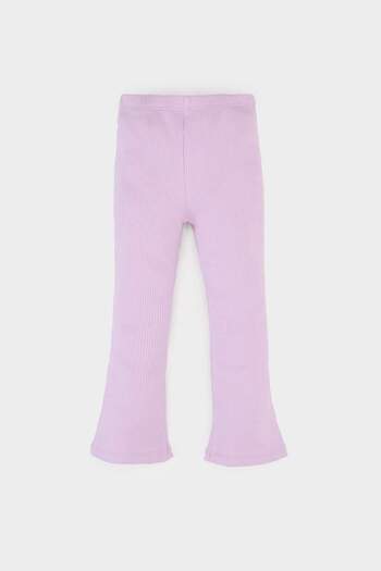 DeFacto 2-teiliges Set für Babys, Mädchen, langärmliges T-Shirt mit Einhorn-Aufdruck, ausgestellte Leggings im spanischen Stil, E5558A525SP