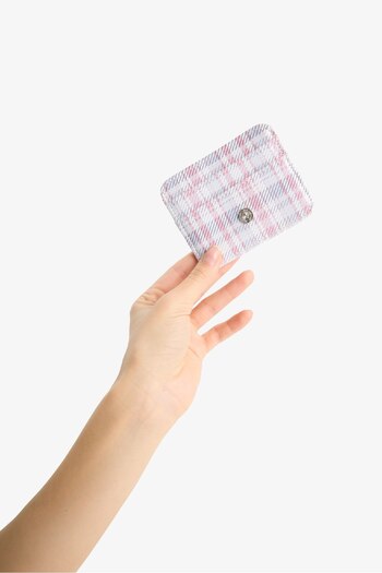 DeFacto Women's Checkered Faux Leather Card Holder E5476Axns