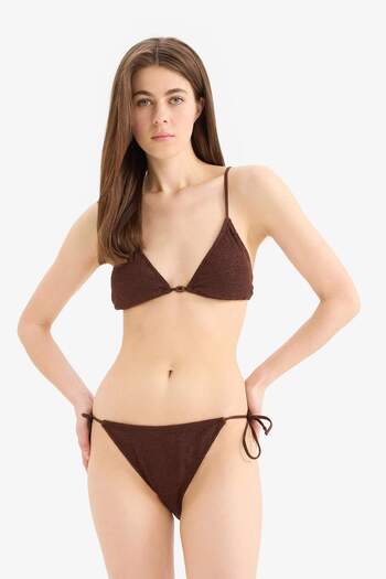 DeFacto Δαντελένιο μπικίνι Wrap-around Bottom-Fall in Love E0208AX25SM