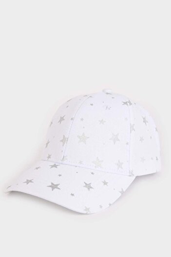 DeFacto Girl's Patterned Cap Hat D8434A825Sm