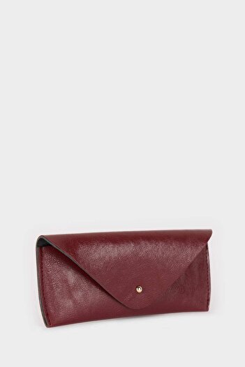 DeFacto Women's Faux Leather Sunglasses Case E6739Axns