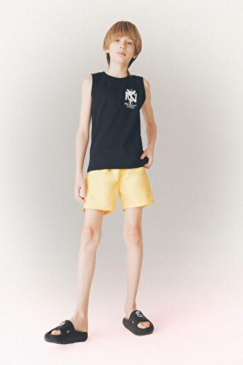 DeFacto Boy's Basic Plain Swim Shorts B7494A825Hs