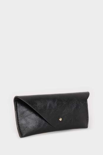 DeFacto Unisex Faux Leather Sunglasses Case E6739Axns