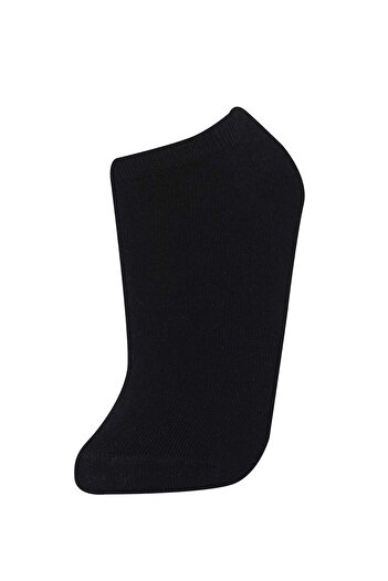 DeFacto Women's 7-Piece Cotton Booties Socks E9985Axns