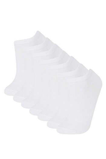 DeFacto 7-teilige Baumwollsocken für Damen E9985AXNS