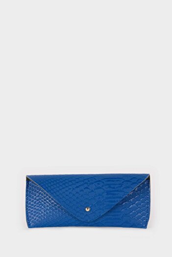 DeFacto Women's Snakeskin Pattern Sunglasses Case E6580Axns