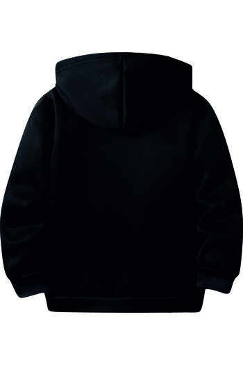 HOFFNUNG Unisex Zippered Hoodie Italia Patterned Oversize Cardigan