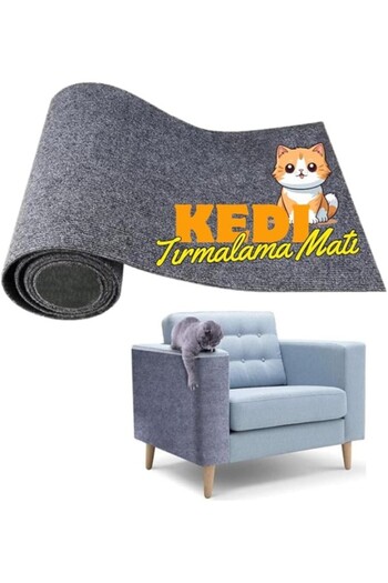 ShopZum Beylini Scratching Carpet Adhesive Can Be Applied to Any Surface Cuttable Furniture Protective Mat