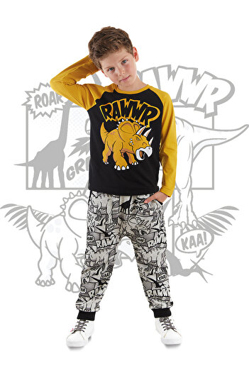 MSHB&G Boys Rawr T-Shirt and Sweatpants Set