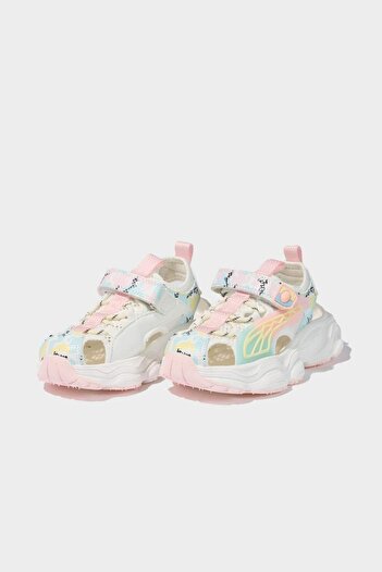 DeFacto Girl's Flat Sole Faux Leather Sandals D8892A825Sm