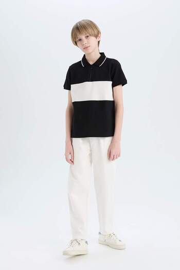 DeFacto Boy's Carrot Fit Gabardine Trousers E2218A825Sm