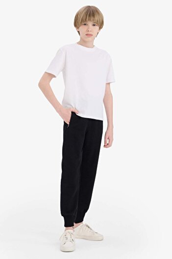 DeFacto Boy's Black Sweatpants - B5755A8/Bk81