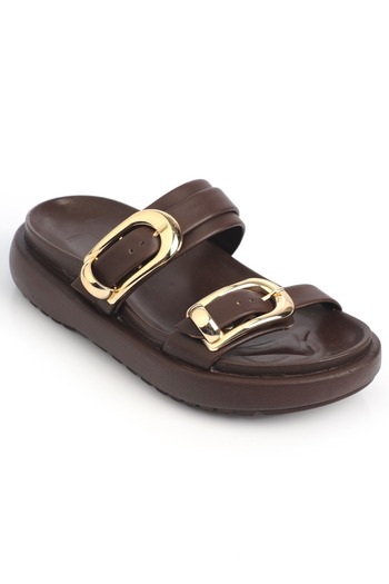 Capone Outfitters Elnai Women's Slippers with Buckle