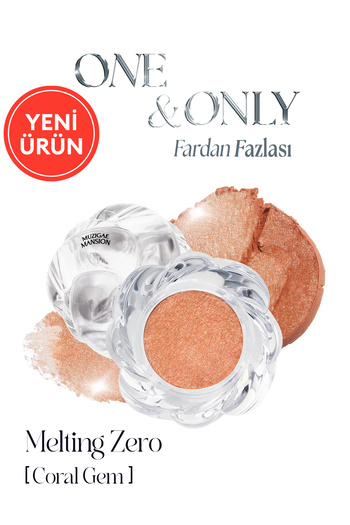 Muzigae Mansion Ultra Soft, Multipurpose, Single Shadow Muzigae Mansion One&Only Shadow Melting Zero (Coral Gem)