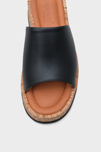 Capone Outfitters Wedge Heel Straw Marsha Women's Slippers
