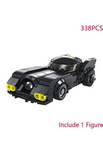 Choice 666040 بدون صندوق، لعبة تجميع نموذج سيارة رياضية سوداء من City Speed ​​Champions، سباقات تقنية