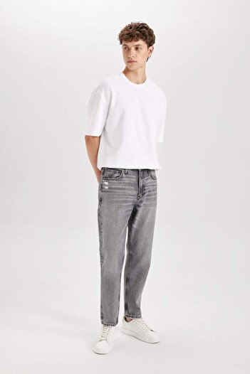 DeFacto 100% Cotton 90S Slim Fit Tight Fit High Waist Skinny Leg Jean Pants C6907Ax24Au