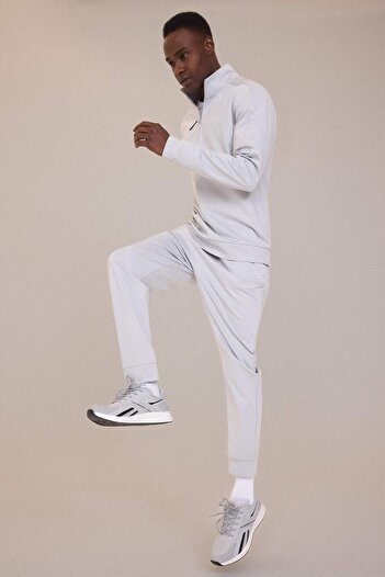 DeFacto DeFactoFit Sporcu Standart Fit Jogger Eşofman Altı İçi Yumuşak Tüylü Skuba Dalgıç Kumaş D7308AX25SP