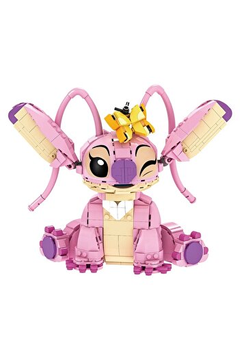 Miniso 43257 43257 and 43249 Interstellar Baby Angel and Stitch Children's Building Blocks Toy birthday pre