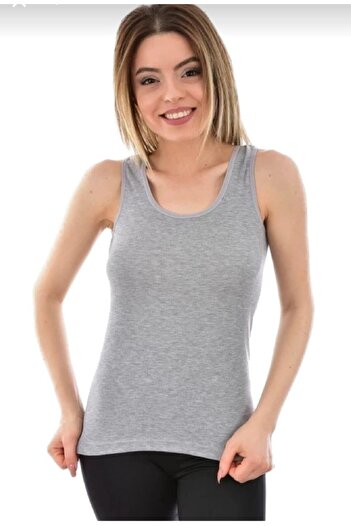 Tutku 0136 Ribana Thick Strapped Sports Blouse 12 Pieces
