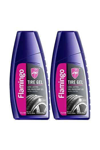 Generic Flamingo Tire Gel F035W – Long Lasting High Gloss Tire Protectant Gel, 500ml (17.64oz) 2PCS