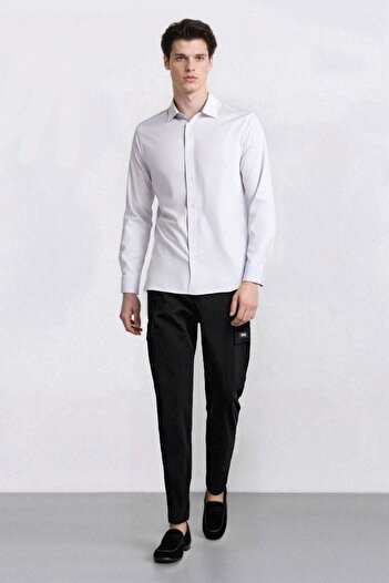 DeFacto Relax Fit Trousers Straight Leg with Cargo Pockets D5967Ax25Sp